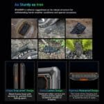 Blackview BV6200 Pro, IP68/IP69K/MIL-STD-810H, 6.56 inch Android 14 MediaTek Helio P35 Octa Core, Network: 4G, OTG, NFC, 6GB+128GB - Image 23