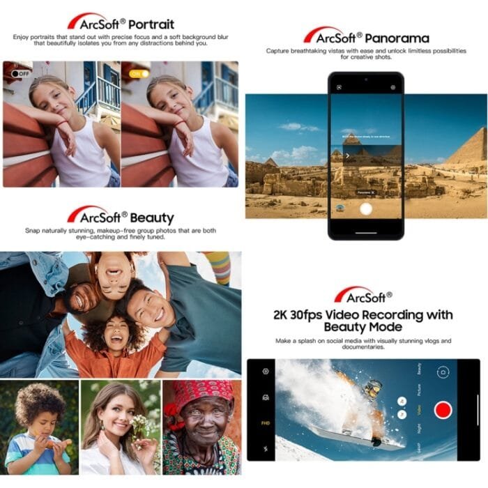 Blackview SHARK 8, Fingerprint Identification, 6.78 inch Android 13 MTK6789 Helio G99 Octa Core up to 2.2GHz, Network: 4G, OTG, 8GB+256GB - Image 10
